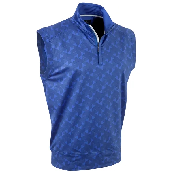 Bobby Jones Men's Performance Scorecard 1/4 Zip Vest - Bobby Jones Men's Performance Scorecard 1/4 Zip Vest - Image 2 of 5