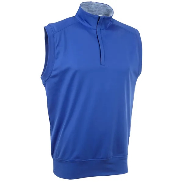 Bobby Jones Men's Performance Scorecard 1/4 Zip Vest - Bobby Jones Men's Performance Scorecard 1/4 Zip Vest - Image 3 of 5