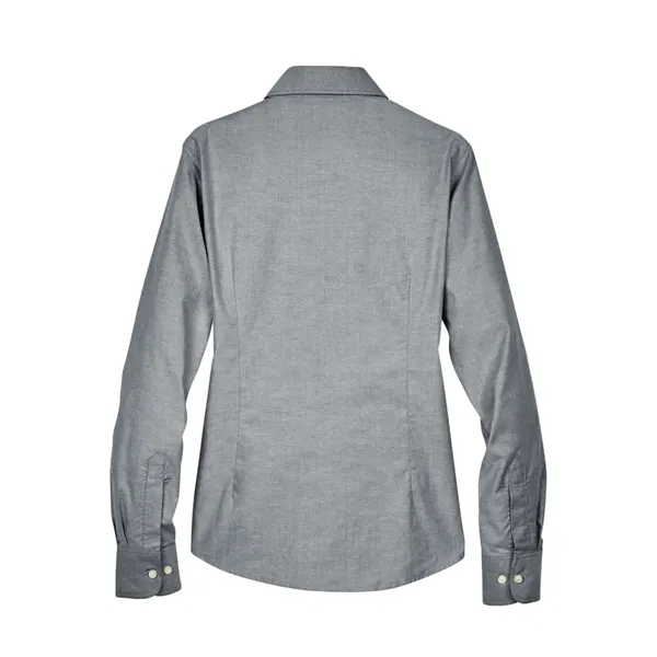 Harriton Women's Long Sleeve Oxford Dress Shirt - Harriton Women's Long Sleeve Oxford Dress Shirt - Image 12 of 19