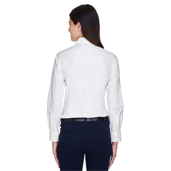 Harriton Women's Long Sleeve Oxford Dress Shirt - Harriton Women's Long Sleeve Oxford Dress Shirt - Image 19 of 19