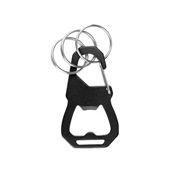 Carabiner Keychain Bottle Opener - Compact and Portable - Carabiner Keychain Bottle Opener - Compact and Portable - Image 7 of 12