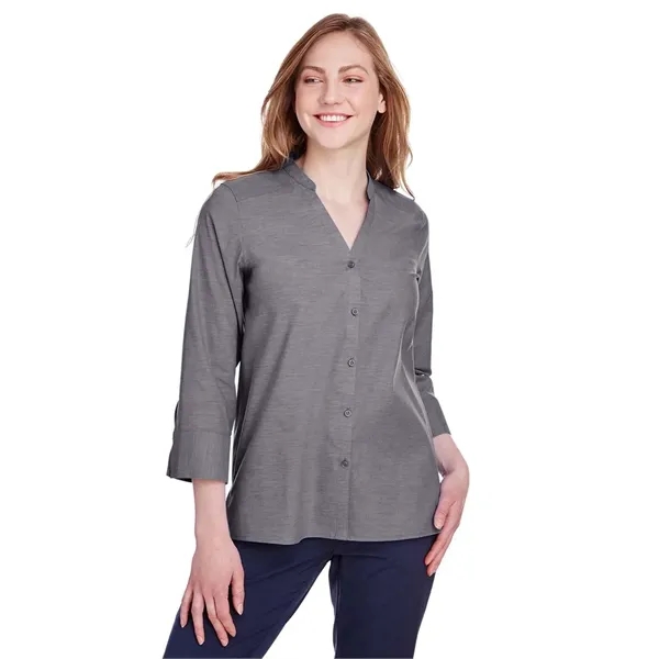 Devon & Jones Women's Crown Collection® Stretch Pinpoint ... - Devon & Jones Women's Crown Collection® Stretch Pinpoint ... - Image 8 of 14