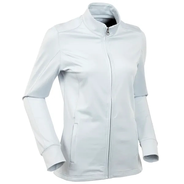 Bobby Jones Women's Scorecard Performance Full-Zip Jacket - Bobby Jones Women's Scorecard Performance Full-Zip Jacket - Image 2 of 3