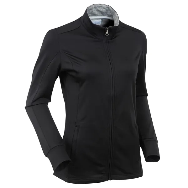 Bobby Jones Women's Scorecard Performance Full-Zip Jacket - Bobby Jones Women's Scorecard Performance Full-Zip Jacket - Image 3 of 3