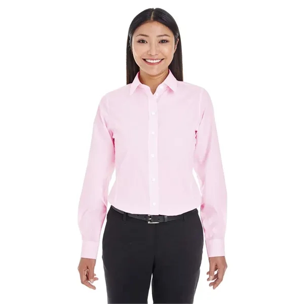 Devon & Jones Women's Crown Collection® Striped Woven Dre... - Devon & Jones Women's Crown Collection® Striped Woven Dre... - Image 10 of 11