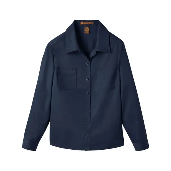 Harriton Women's Advantage IL Workshirt - Harriton Women's Advantage IL Workshirt - Image 8 of 17