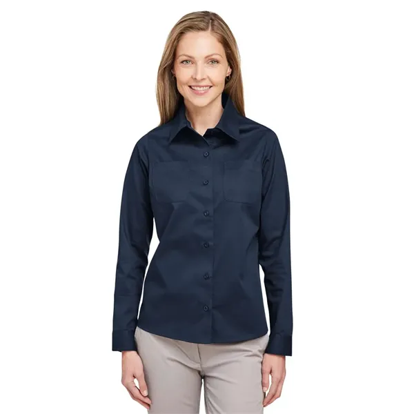 Harriton Women's Advantage IL Workshirt - Harriton Women's Advantage IL Workshirt - Image 10 of 17