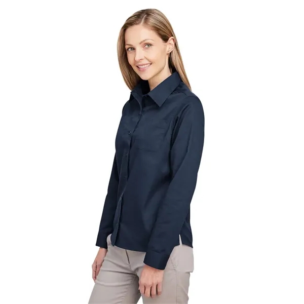 Harriton Women's Advantage IL Workshirt - Harriton Women's Advantage IL Workshirt - Image 11 of 17