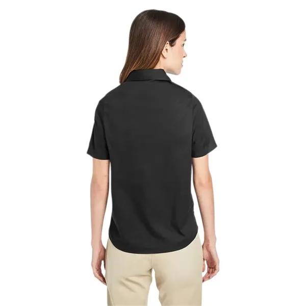 Harriton Women's Advantage IL Short Sleeve Dress Shirt - Harriton Women's Advantage IL Short Sleeve Dress Shirt - Image 4 of 23