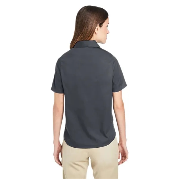 Harriton Women's Advantage IL Short Sleeve Dress Shirt - Harriton Women's Advantage IL Short Sleeve Dress Shirt - Image 9 of 23