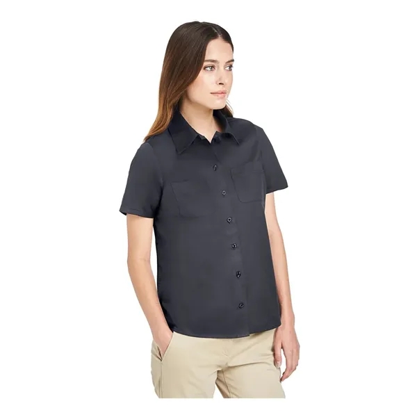 Harriton Women's Advantage IL Short Sleeve Dress Shirt - Harriton Women's Advantage IL Short Sleeve Dress Shirt - Image 11 of 23