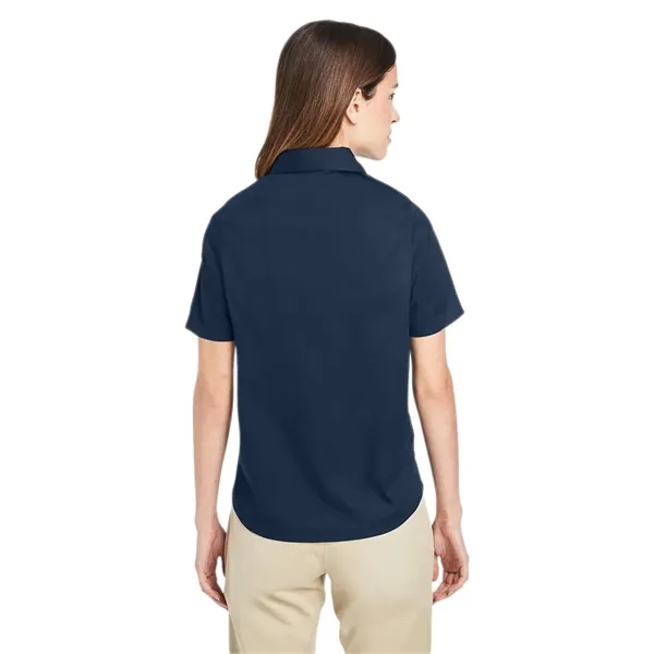 Harriton Women's Advantage IL Short Sleeve Dress Shirt - Harriton Women's Advantage IL Short Sleeve Dress Shirt - Image 15 of 23
