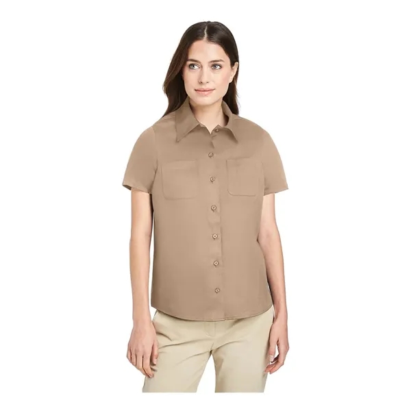 Harriton Women's Advantage IL Short Sleeve Dress Shirt - Harriton Women's Advantage IL Short Sleeve Dress Shirt - Image 22 of 23