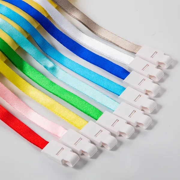 3/8" Double-Sided Silk Screen Custom Lanyards Vibrant - 3/8" Double-Sided Silk Screen Custom Lanyards Vibrant - Image 3 of 5