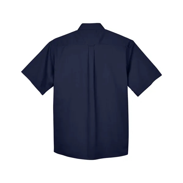 Harriton Men's Easy Blend™ Twill Dress Shirt with Stain-R... - Harriton Men's Easy Blend™ Twill Dress Shirt with Stain-R... - Image 11 of 29