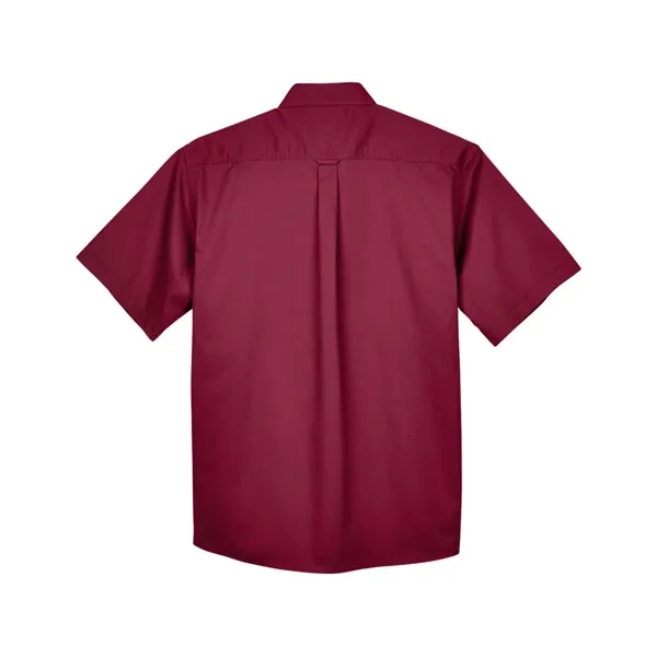 Harriton Men's Easy Blend™ Twill Dress Shirt with Stain-R... - Harriton Men's Easy Blend™ Twill Dress Shirt with Stain-R... - Image 25 of 29