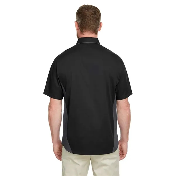 Harriton Men's Flash IL Colorblock Shirt - Harriton Men's Flash IL Colorblock Shirt - Image 4 of 35