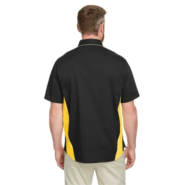 Harriton Men's Flash IL Colorblock Shirt - Harriton Men's Flash IL Colorblock Shirt - Image 9 of 35