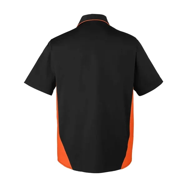 Harriton Men's Flash IL Colorblock Shirt - Harriton Men's Flash IL Colorblock Shirt - Image 12 of 35