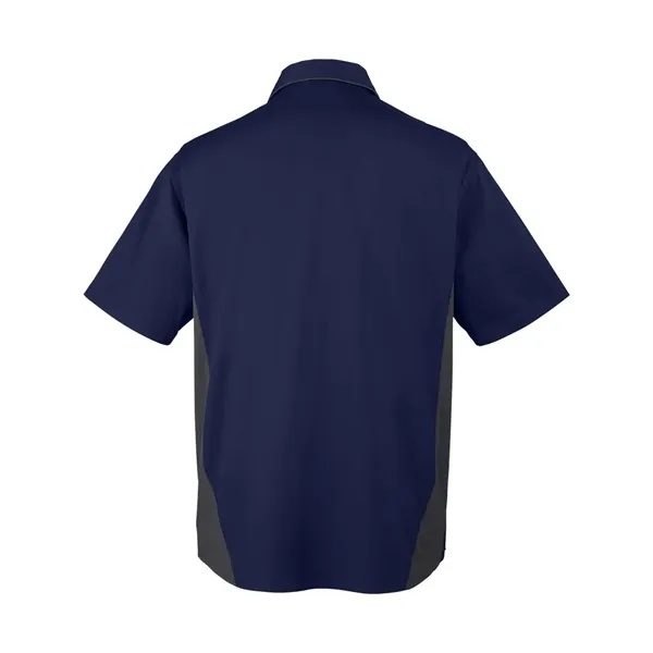 Harriton Men's Flash IL Colorblock Shirt - Harriton Men's Flash IL Colorblock Shirt - Image 18 of 35