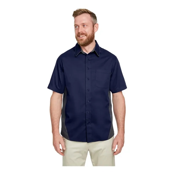 Harriton Men's Flash IL Colorblock Shirt - Harriton Men's Flash IL Colorblock Shirt - Image 22 of 35
