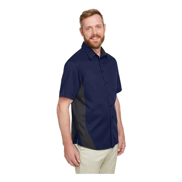 Harriton Men's Flash IL Colorblock Shirt - Harriton Men's Flash IL Colorblock Shirt - Image 23 of 35