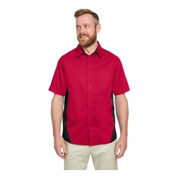 Harriton Men's Flash IL Colorblock Shirt - Harriton Men's Flash IL Colorblock Shirt - Image 28 of 35