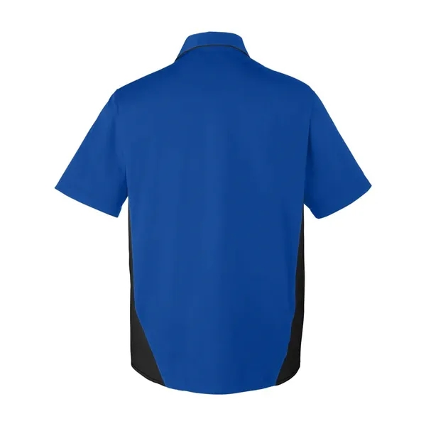 Harriton Men's Flash IL Colorblock Shirt - Harriton Men's Flash IL Colorblock Shirt - Image 30 of 35