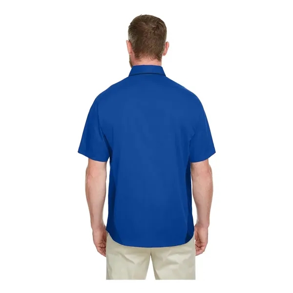 Harriton Men's Flash IL Colorblock Shirt - Harriton Men's Flash IL Colorblock Shirt - Image 33 of 35
