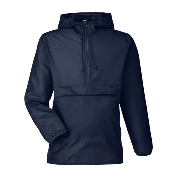 Team 365 Unisex Zone Protect Packable Anorak Jacket - Team 365 Unisex Zone Protect Packable Anorak Jacket - Image 6 of 10