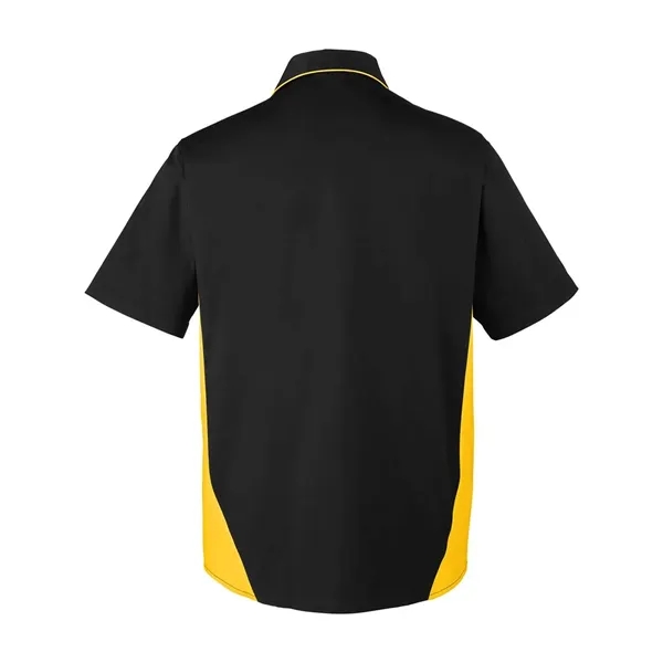 Harriton Men's Tall Flash IL Colorblock Shirt - Harriton Men's Tall Flash IL Colorblock Shirt - Image 6 of 29