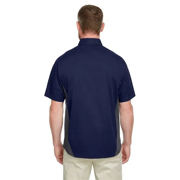 Harriton Men's Tall Flash IL Colorblock Shirt - Harriton Men's Tall Flash IL Colorblock Shirt - Image 18 of 29