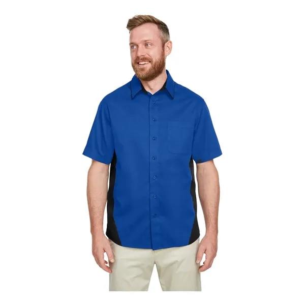 Harriton Men's Tall Flash IL Colorblock Shirt - Harriton Men's Tall Flash IL Colorblock Shirt - Image 29 of 29