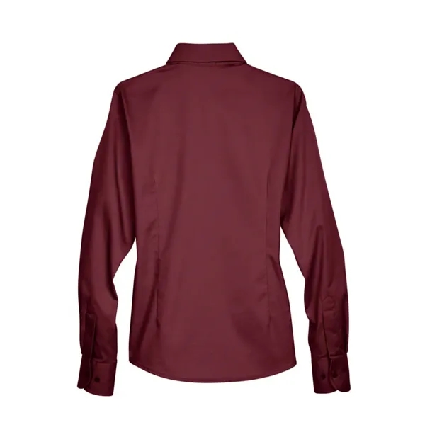 Harriton Women's Easy Blend™ Long Sleeve Twill Dress Shir... - Harriton Women's Easy Blend™ Long Sleeve Twill Dress Shir... - Image 53 of 57