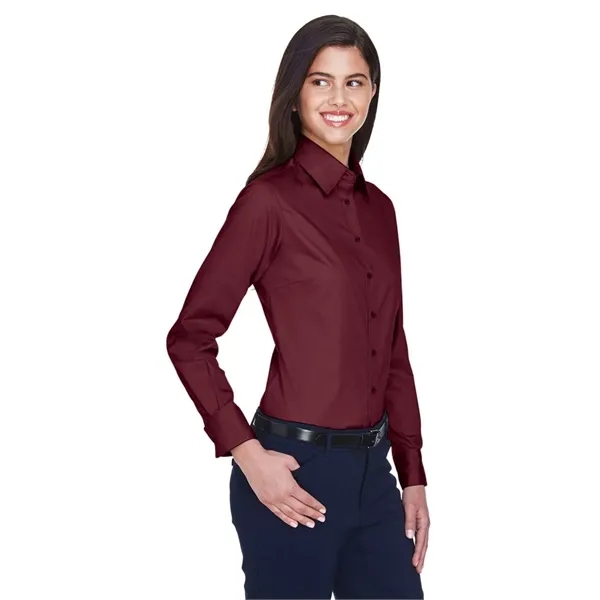Harriton Women's Easy Blend™ Long Sleeve Twill Dress Shir... - Harriton Women's Easy Blend™ Long Sleeve Twill Dress Shir... - Image 57 of 57