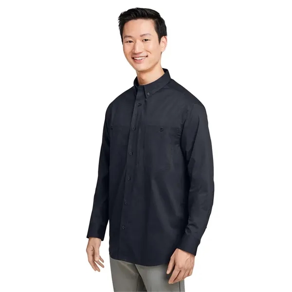 Harriton Men's Advantage IL Long Sleeve Workshirt - Harriton Men's Advantage IL Long Sleeve Workshirt - Image 6 of 24