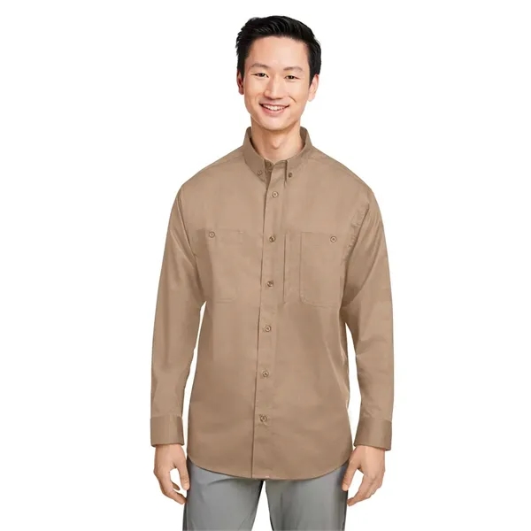 Harriton Men's Advantage IL Long Sleeve Workshirt - Harriton Men's Advantage IL Long Sleeve Workshirt - Image 23 of 24