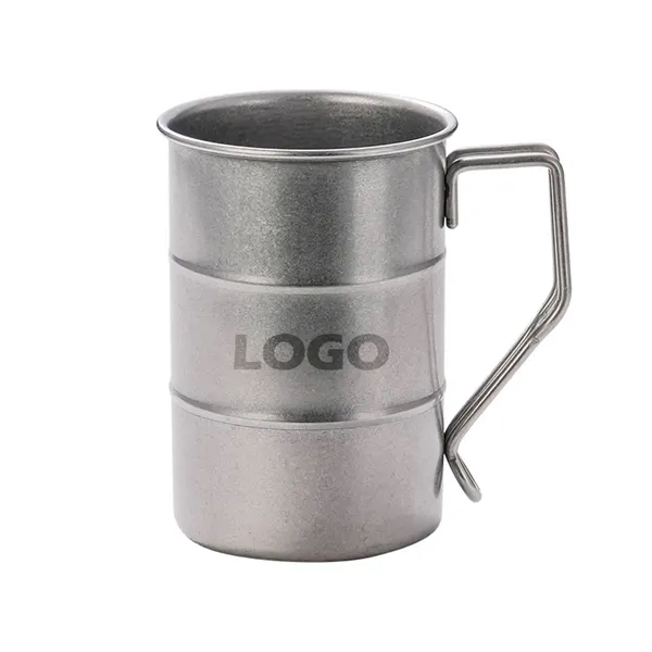 11oz Stainless Steel Vintage Camp Mug - 11oz Stainless Steel Vintage Camp Mug - Image 0 of 2