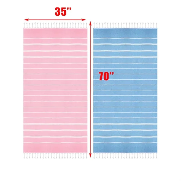 Turkish Beach Holiday Towel - Turkish Beach Holiday Towel - Image 2 of 2