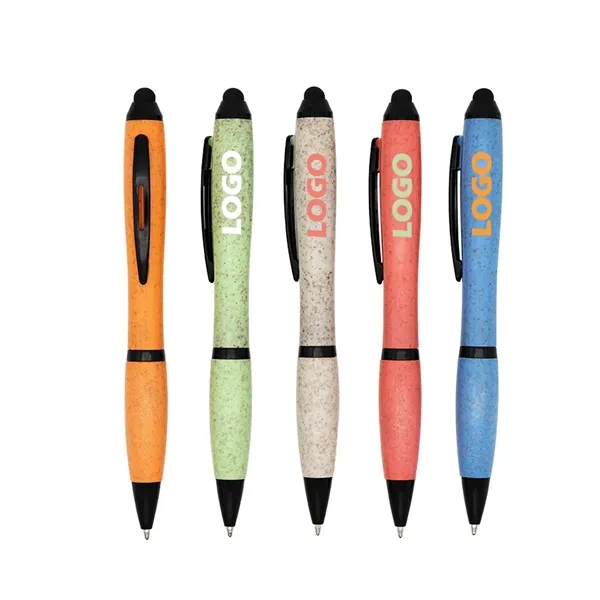 Eco-Friendly Biodegradable Retractable Ballpoint Pen - Eco-Friendly Biodegradable Retractable Ballpoint Pen - Image 0 of 2