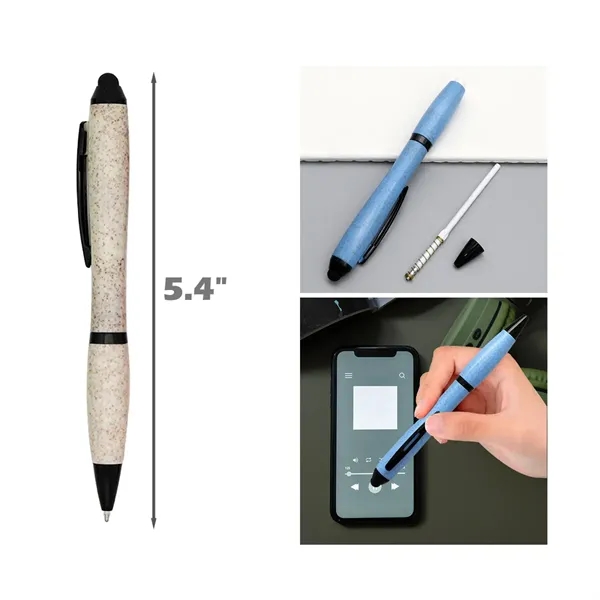 Eco-Friendly Biodegradable Retractable Ballpoint Pen - Eco-Friendly Biodegradable Retractable Ballpoint Pen - Image 1 of 2