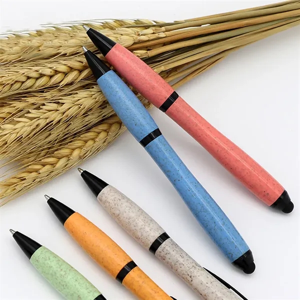 Eco-Friendly Biodegradable Retractable Ballpoint Pen - Eco-Friendly Biodegradable Retractable Ballpoint Pen - Image 2 of 2
