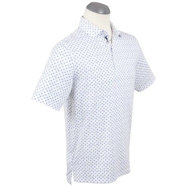 Bobby Jones Men's Performance Golf Cart Print Polo - Bobby Jones Men's Performance Golf Cart Print Polo - Image 1 of 1