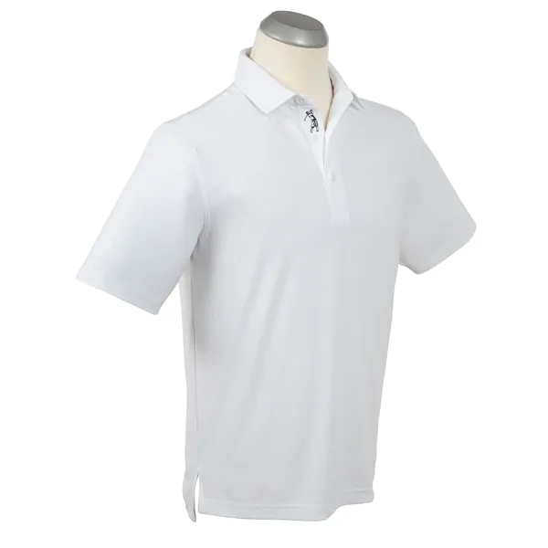 Bobby Jones Men's Performance Jersey Balata Print Polo - Bobby Jones Men's Performance Jersey Balata Print Polo - Image 5 of 5