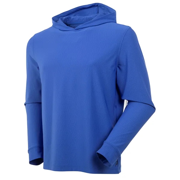 Bobby Jones Men's Performance Balata L/S Hoodie - Bobby Jones Men's Performance Balata L/S Hoodie - Image 3 of 5