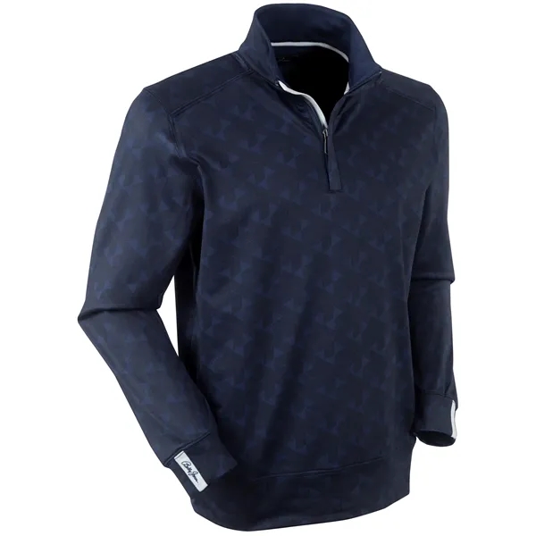 Bobby Jones Men's Performance Scorecard 1/4 Zip Pullover - Bobby Jones Men's Performance Scorecard 1/4 Zip Pullover - Image 0 of 1