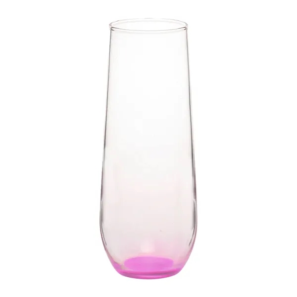 8 oz. USA Made Libbey Stemless Champagne Flute Glasses - 8 oz. USA Made Libbey Stemless Champagne Flute Glasses - Image 5 of 7