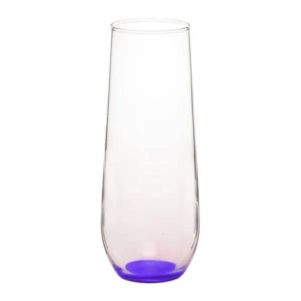 8 oz. USA Made Libbey Stemless Champagne Flute Glasses - 8 oz. USA Made Libbey Stemless Champagne Flute Glasses - Image 6 of 7