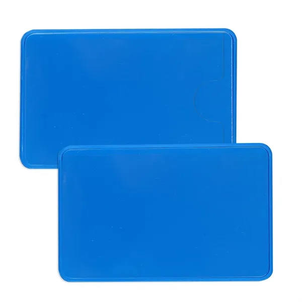 Translucent Vinyl Side Opening Card Holders - Translucent Vinyl Side Opening Card Holders - Image 1 of 3