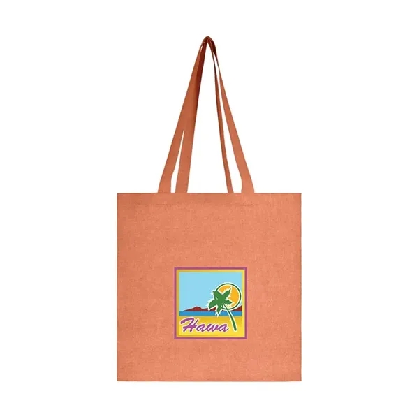 Vitality 4.5 oz Recycled Cotton Tote Bag - Vitality 4.5 oz Recycled Cotton Tote Bag - Image 3 of 4